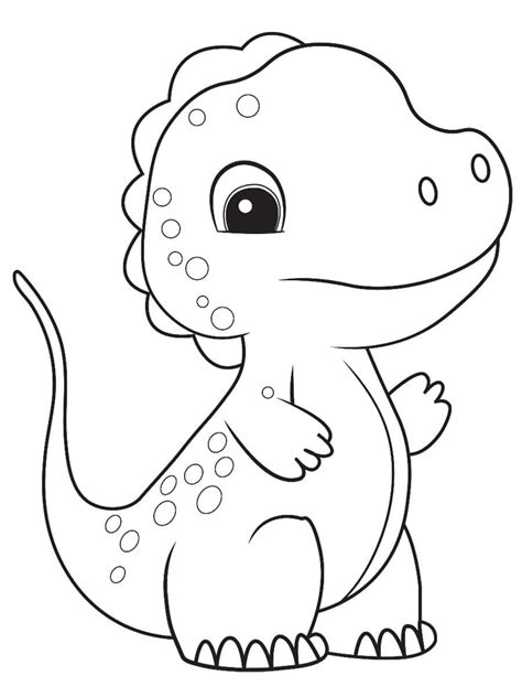 Coloriage dinosaure 30 dessins à imprimer gratuitement in 2024