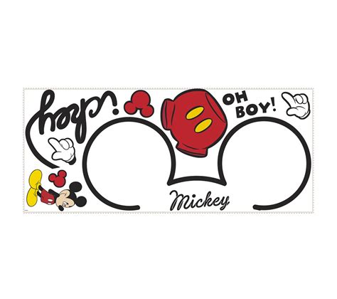 Sticker G Ant Les Oreilles De Mickey Mouse Disney Stickers But