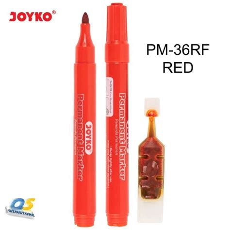 Jual Joyko Permanent Marker Spidol Permanen Round Tip Free Refill Di