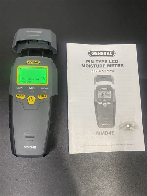 General Tools Mmd E Digital Moisture Meter Water Leak Detector Moisture