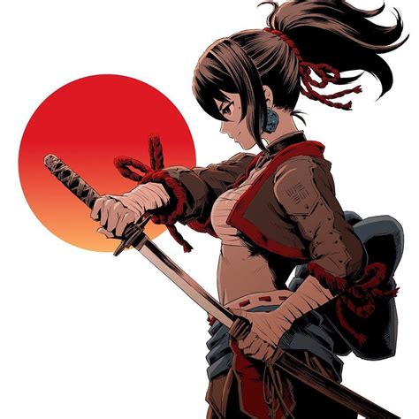 I Drew Joshcorpuzart S Original Character Aria Samurai Art