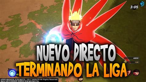 Jugando En Directo La Penultima Liga Naruto To Boruto Shinobi Striker