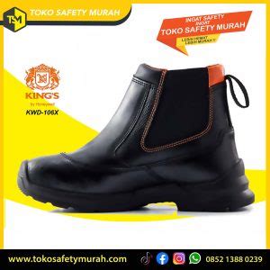 Sepatu Boot Rubber Safety Sni Strength By Petrova Steel Toe