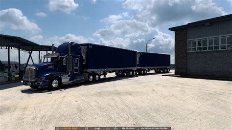 Jugando En Convoysito Con Un Kenworth T Con Doble Remolque Por Rutas