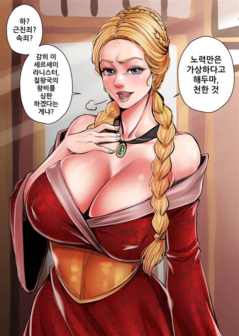 Rule 34 1girls 5 Fingers A Song Of Ice And Fire Big Breasts Blonde Hair Blue Eyes Braided Hair