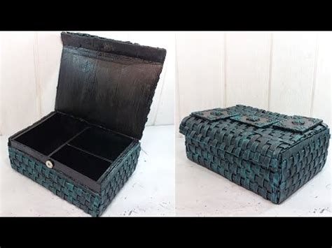 DIY Beautiful Jewelry Box Cara Membuat Kotak Perhiasan Dari Kardus