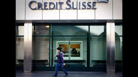 Credit Suisse Speciale Crisi Bancaria Internazionale Youtube