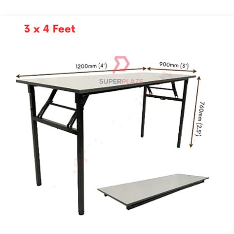 V X Feet Heavy Duty Laminated Wood Top Banquet Table Folding