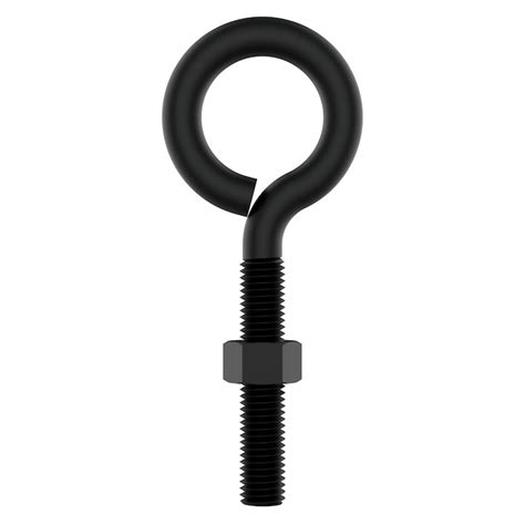 National Hardware 38 In X 4 In Powder Coated Eye Bolt N820 105 At