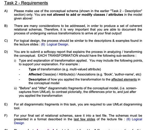 Solved Need Help With This Convert The Conceptual Schema To