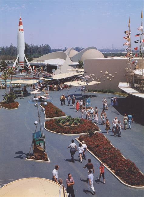 Disneyland's Tomorrowland In 1956 - Disneyland Guy