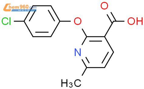 65239 36 3 3 PYRIDINECARBOXYLIC ACID 2 4 CHLOROPHENOXY 6 METHYL CAS号