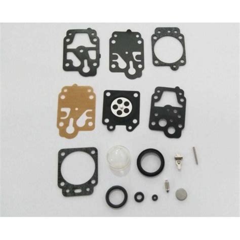 Kit Reparo Carburador Para Roçadeiras Husqvarna 143rii s430 26 33 43cc