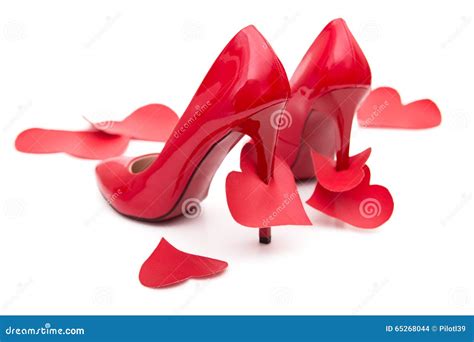 Heart And Heels Stock Photo Image Of Unrequited Shiny 65268044