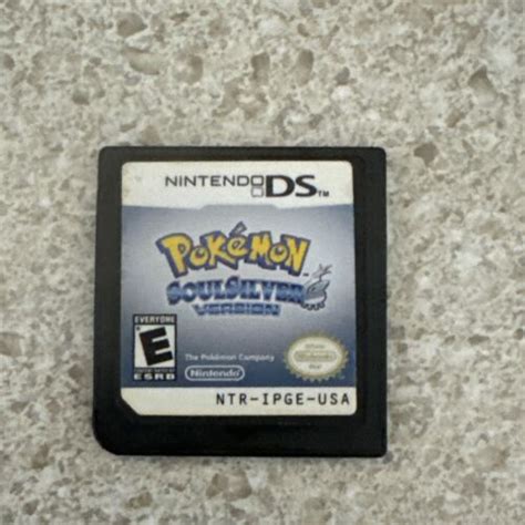 Pokemon Soulsilver Version Nintendo Ds Cart Only