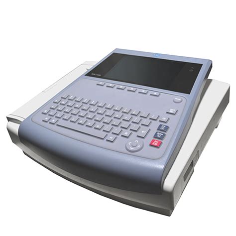 Ge Mac 1600 Ekg Machine Featuring A Clear 7 Inch Color Display