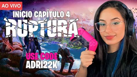 Novo Cap Tulo No Fortnite Ao Vivo Jogando Inscritos No Novo