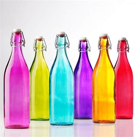 999 Awesomemassagetables Colored Glass Bottles Glass Bottles