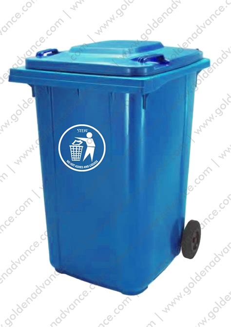 360L Garbage Bin with Wheels (UGA-CB005) | Golden Advance Marketing Corporation