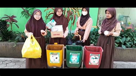 Proses Pemilahan Sampah Videokreatifsiswa Kaderadiwiyata Youtube