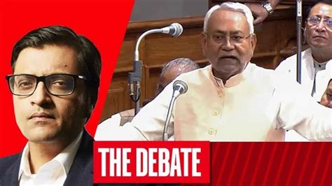 Nitish Kumars Sex Talk Lands Him In Trouble Republic World