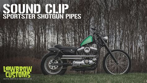 Lowbrow Customs Shotgun Pipes Sound Clip Youtube