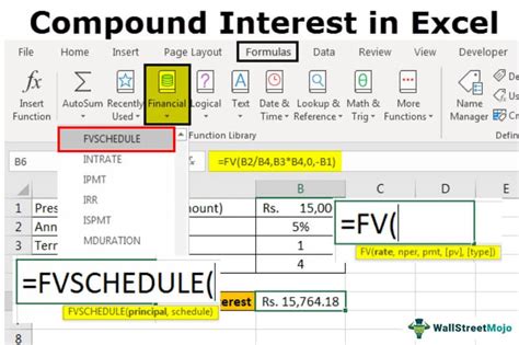 Compound Interest Formula In Excel Calculation Examples