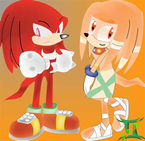 Tikal n Knuckles by hydroplain on DeviantArt