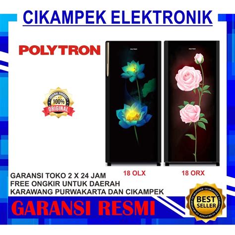 Jual KULKAS POLYTRON PRA 18OLX ORX KULKAS 1 PINTU BELLEZA VARIA 180