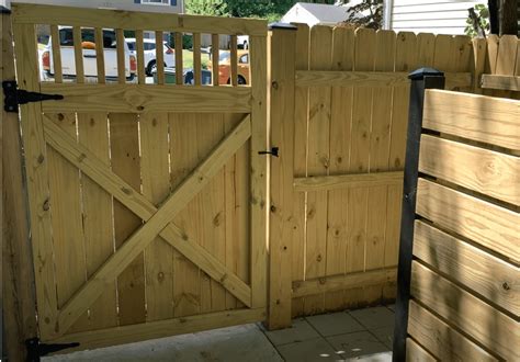 How To Build A Fence Gate 7 Steps With Pictures Video AT Improvements