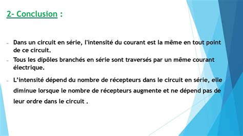 I Intensité du courant dans un circuit en série ppt télécharger