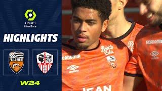 Fc Lorient Ac Ajaccio Highlights Fcl Aca