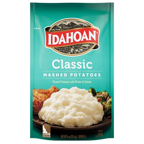 Idahoan® Classic Mashed Potatoes 4 Oz Pack Of 12