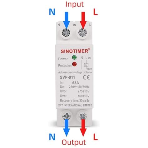 Single Phase Electricity Meter Sinotimer 230V AC 50Hz 2 5 60 A LED