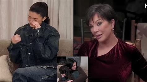 Kylie Jenner Crying As Mom Kris Jenner Reveals She Has Tumor In The Kardashians Season Five