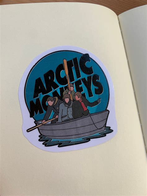 Pegatinas Arctic Monkeys Sticker Music Band Para Tu Etsy