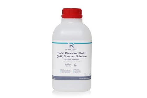 Total Dissolved Solid 442 Standard Solution - Reactivo