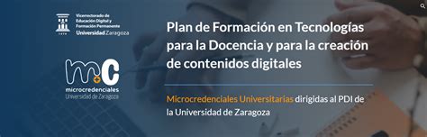 Plan de formación en tecnologías para la docencia y para la creación de