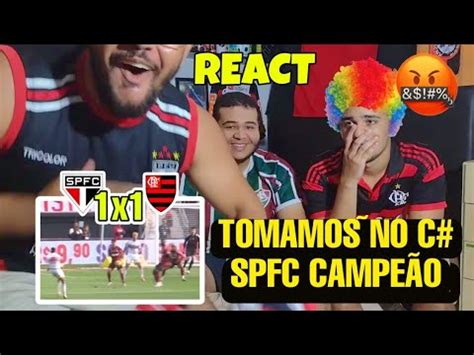 React S O Paulo X Flamengo Vice Rea Es Flamenguistas S O Paulo