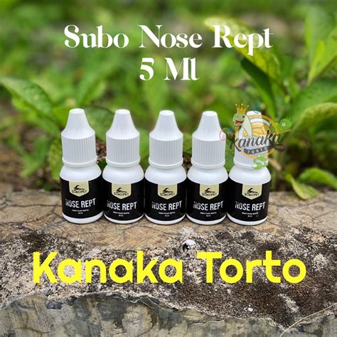 Jual Subo Nose Rept Obat Pilek Flu Reptile Kura Sulcata Iguana Pardalis