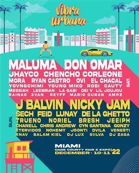 Cheap Vibra Urbana Music Fest Tickets 2023 | Lineup, Discount Coupon ...