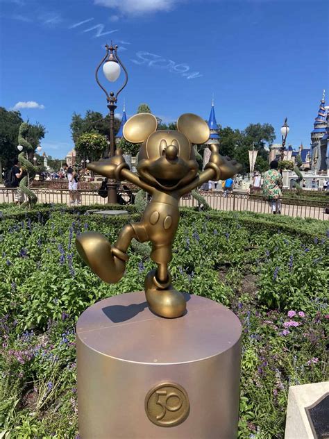 Photos Disney Worlds 50th Anniversary Officially Begins Inside The