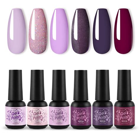 ROSALIND Kit de vernis à ongles hybride Gel Semi Permanent à tremper