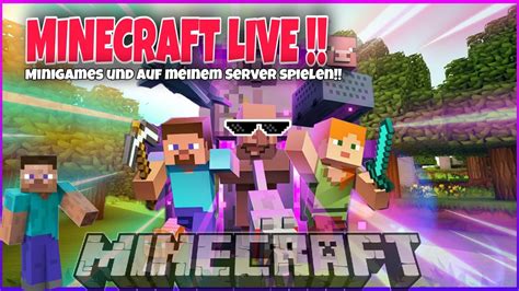 MINECRAFT LIVE DEUTSCH Minigames Auf Gommehd Net CB SERVER