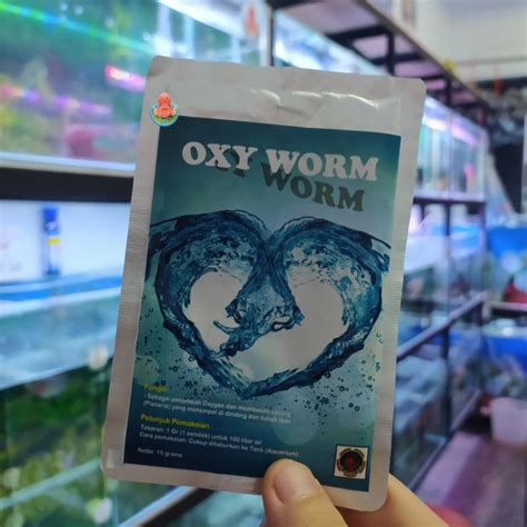 Jual Oxy Worm Obat Pembasmi Parasit Cacing Planaria Aquarium Aquascape