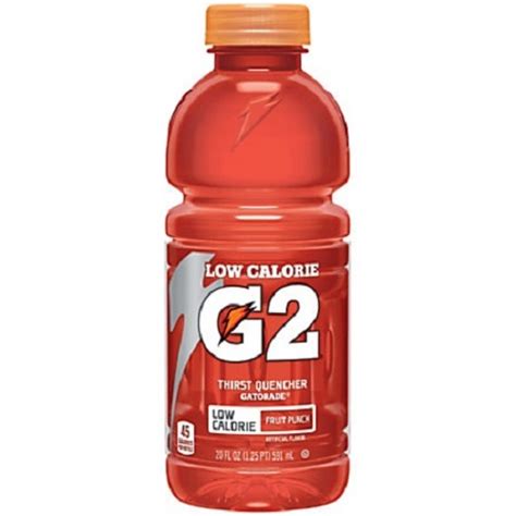 Gatorade G2 Fruit Punch 591 Ml X 12 Bottles Wholesale 2 Go