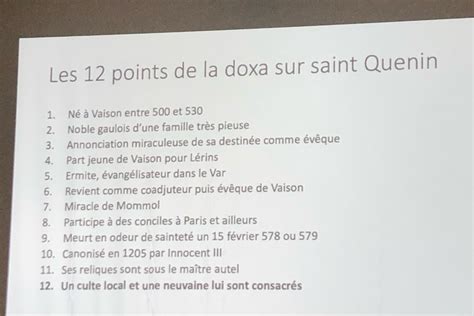 JEAN CHARLES RAUFAST LÈVE LE VOILE SUR SAINT QUENIN La Gazette Locale