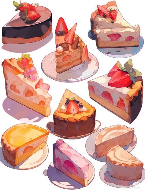 Pin By Joce On Painting In Food Drawing Food Illustration Art