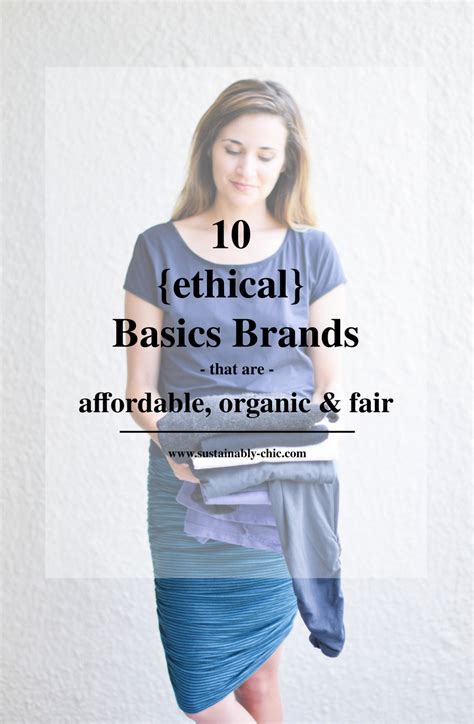 11 Sustainable Basics Clothing Brands For A Practical Wardrobe 2024