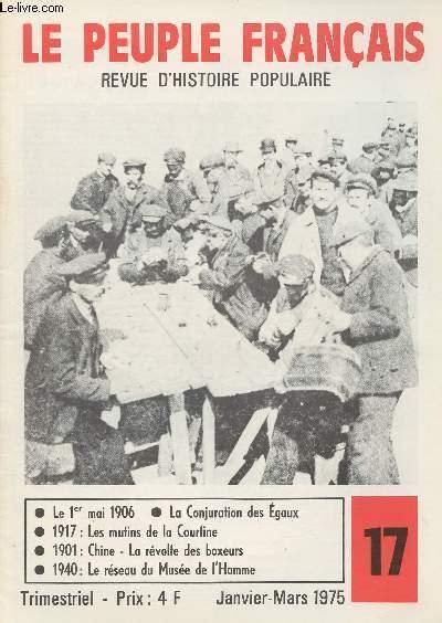 Le peuple français Revue d histoire populaire n17 1er mai 1906